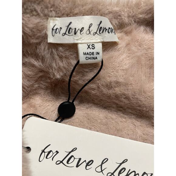 NWT - For Love & Lemons Cupid Sweater Lounge Set - Picture 4 of 5